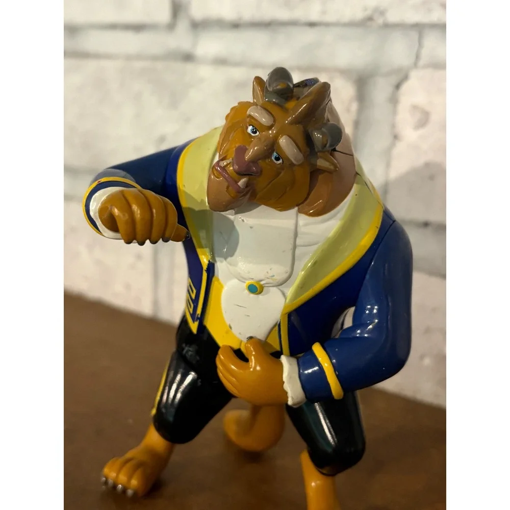 Disney Store Beauty and the Beast Sad Beast Poseable 5 Inch PVC Figure